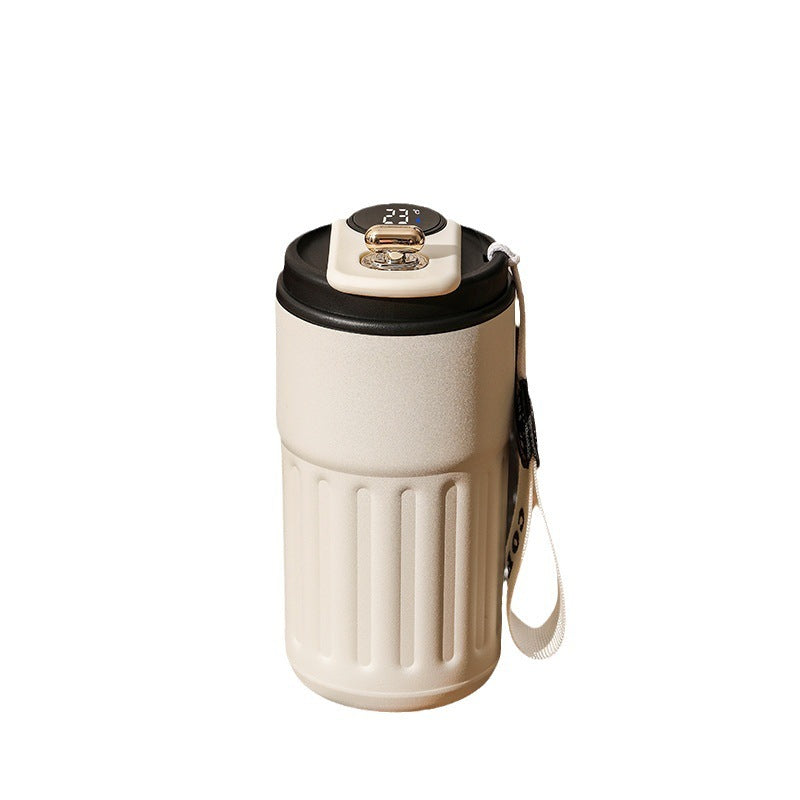 Garrafa térmica digital inteligente 450 ml
Caneca de café portátil .
Garrafa de aço inoxidável.