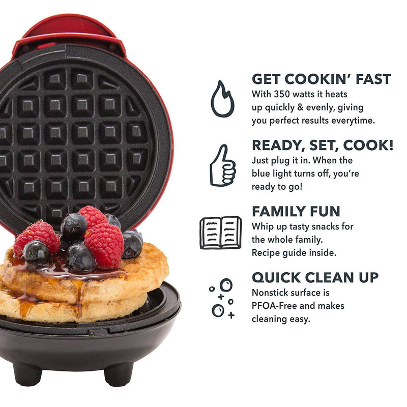 Mini máquina de waffle