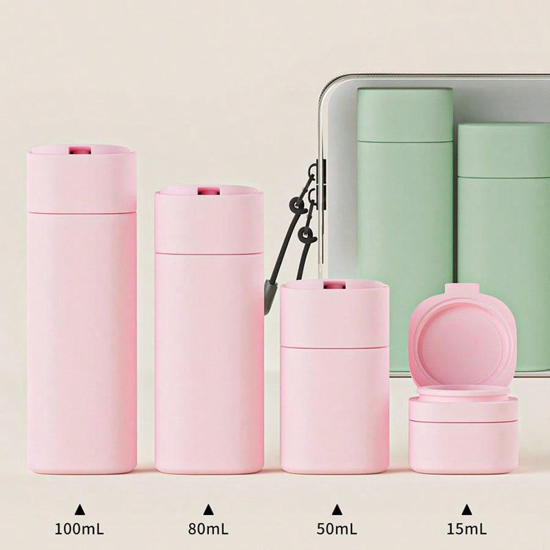 Conjunto de Garrafas para Cosméticos
