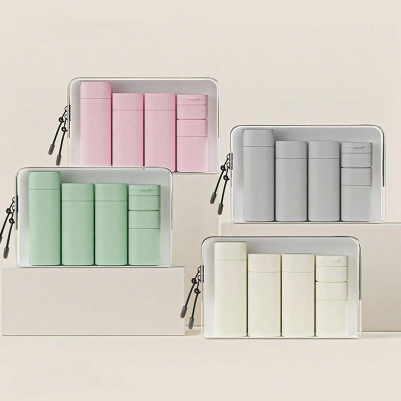 Conjunto de Garrafas para Cosméticos
