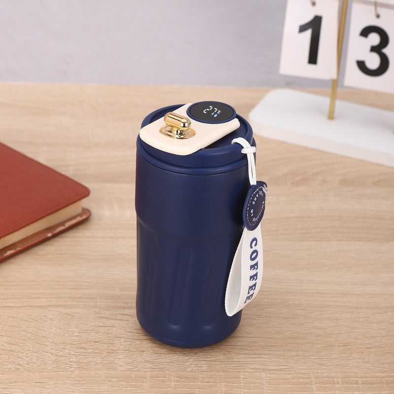 Garrafa térmica digital inteligente 450 ml
Caneca de café portátil .
Garrafa de aço inoxidável.