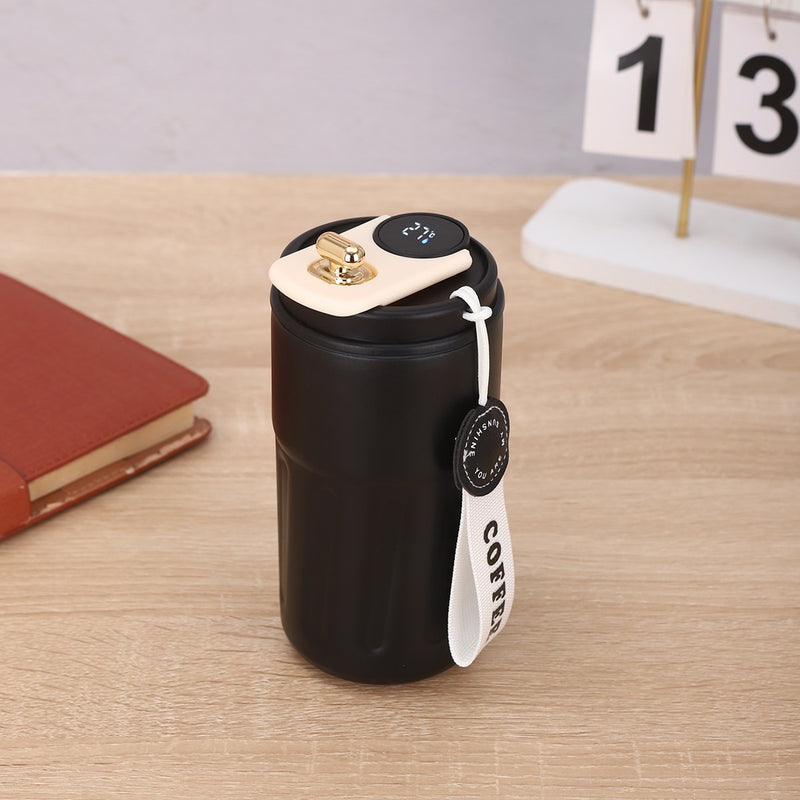Garrafa térmica digital inteligente 450 ml
Caneca de café portátil .
Garrafa de aço inoxidável.