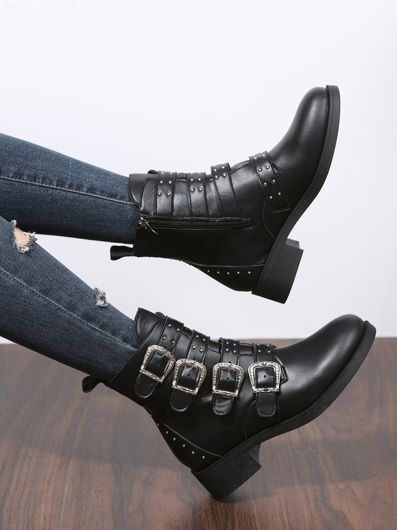 BOTA FEMININA , MODELO COTURNO, CANO MÉDIO
